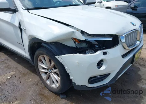 2016 BMW X3 xDrive28I из США, поврежденный, VIN 5UXWX9C55G0D75508